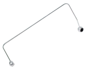 Трубка ф6 L=220 под штуцер ф10/под штуцер ф14 топл.ЭФУ №2 КамАЗ