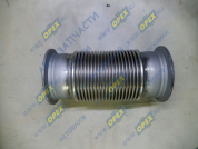 Рукав глушителя (металлорукав) (гофра) ф120, L=292мм, КАМАЗ-6520 в сб.