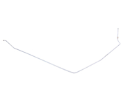 Трубка ф8; L=2070 Ш=М14+К14/Ш=М14+К14 ПГУ первая в сб.