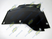 Щиток (металл) L=410х350 грязевой подножки левый СБ