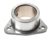 Корпус подшипника распределительного вала с втулкой треуг.фланец 87х90; фвнутр=42/фнаруж=60 L=40 L1 Корпус подшипника распределительного вала с втулкой треуг.фланец 87х90; фвнутр=42/фнаруж=60 L=40 L1