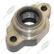 Стакан (обойма) кулака разжимного с подшипником МАЗ (фнаруж=72, L=138, h=55, h1=48, h2=29,2отв.,ф15/2отв.,М10х1 с ШС, чугун)