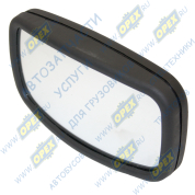 Зеркало (ПВХ) УРАЛ,ПАЗ сфера без обогрева широкоугольное в сборе бордюрное