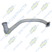 Труба приемная L=1250 ф65 квадрат.фланец 4отв.ф10 задняя левая дв.ЯМЗ Труба приемная L=1250 ф65 квадрат.фланец 4отв.ф10 задняя левая дв.ЯМЗ