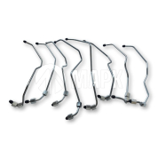 Трубка (сталь) ф7; L=530 Г=М14+К19/Г=М14+К19 топливная ТНВД в сборе, кривая Трубка (сталь) ф7; L=530 Г=М14+К19/Г=М14+К19 топливная ТНВД в сборе, кривая