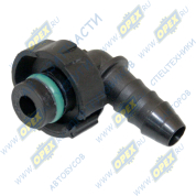 Фитинг Штуцер топливный быстросъемный 90° (под трубку ф10)