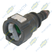 Фитинг Штуцер топливный быстросъемный 180° (под трубку ф8)