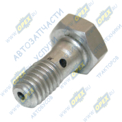 Болт-штуцер С/И М6х15х1 Р=8 К=10 1 отв. обратки Cummins BT, EQB, 6CT Болт-штуцер С/И М6х15х1 Р=8 К=10 1 отв. обратки Cummins BT, EQB, 6CT