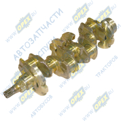 Вал коленчатый МТЗ,ЗиЛ-5301, МАЗ-4370 шлиц. под 2 шпонки, 7 отверстий