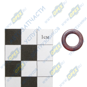 Шайба плоская медная ф8х14 Шайба плоская медная ф8х14