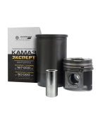 Гильза с поршнем, с пальцем и кольцами КАМАЗ Евро-0 Гильза с поршнем, с пальцем и кольцами КАМАЗ Евро-0