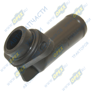 Фланец МАЗ радиатора отопителя (45°) (d=21) Фланец МАЗ радиатора отопителя (45°) (d=21)