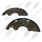 Щит МАЗ тормоза полуприцепа правый/левый (комплект 2 шт.) Щит МАЗ тормоза полуприцепа правый/левый (комплект 2 шт.)