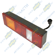 Фонарь задний левый КАМАЗ,МАЗ,УРАЛ 24в (боковой габарит) со жгутом