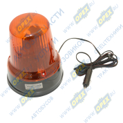 Маяк проблесковый оранжевый 12в (на магните)