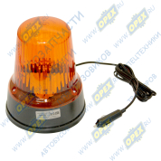 Маяк проблесковый оранжевый 12в (на магните)