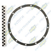 Прокладка ф240х270; 12отв.ф9, картера моста 0,6мм Прокладка ф240х270; 12отв.ф9, картера моста 0,6мм