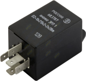 Реле поворотов 12В 56х38х32; 5 плоск.клемм МТЗ Реле поворотов 12В 56х38х32; 5 плоск.клемм МТЗ