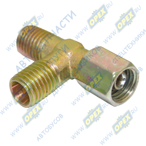 ATD804403 Фитинг (тройник) Т-образный; Рнаруж=М12х1,5/М12х1,5/ Г=М12х1,5 ATD