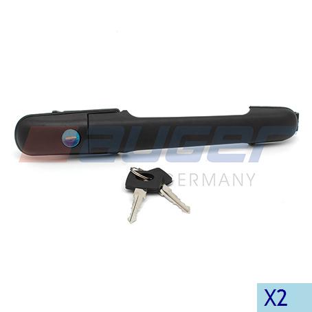 82810 Ручка двери (наружн.) левая/правая; Actros, Atego, Axor, Sprinter, Vito; 0007601359S, с личинкой Auger
