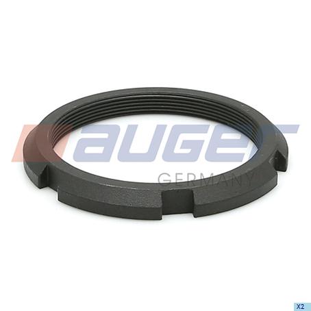 81455 Гайка С/И М80х1,5 h=10; 6 внешн.вырезов S=11 ступицы колеса Auger