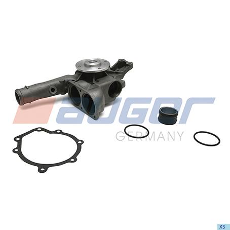 81828 Насос водяной OM904/906/924/926/ 2 термостата MB Actros Axor Atego Mercedes benz ATEGO, AXOR; + Auger