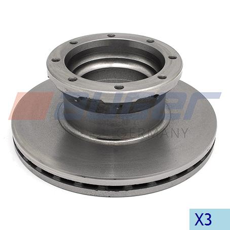 31320 Диск тормозной Ø330х34х130хØ145 - 8 отв.; MAN F2000 Auger