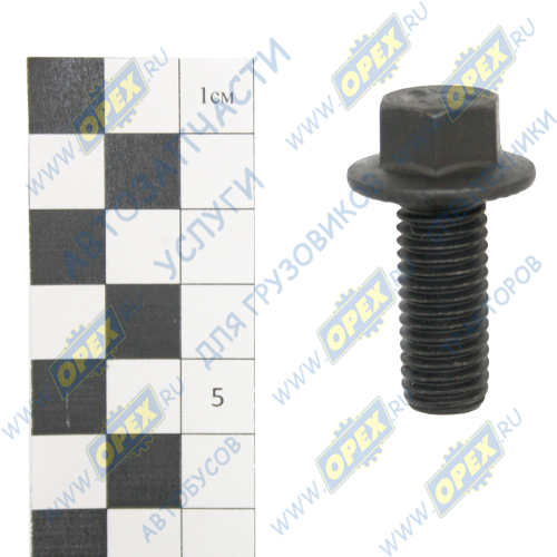 3910495 Болт DIN6921 М12х30х1,75 Р=30 К=15 фланцевый дв. Cummins ISF/ISBe/ISLe опоры двигателя Cummins