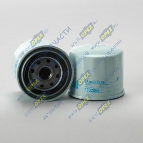 P502069 Фильтр масляный A=82 B=57 C=66 H=74 G=3/4-16 UNF RSV=1 MATIZ 05-, SPARK 05- \ DAEWOO: MATIZ 98- \ DAIHATSU: APPLAUSE I 89-97, APPLAUSE; W 811/83 Donaldson