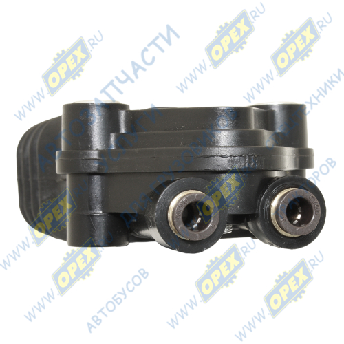 WG1642440051 Кран уровня пола кабины (выходы цанга ф6) Sitrak Howo DZC