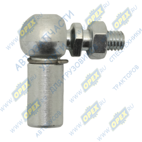 07041 Наконечник тяги крана уровня пола правый Рвнутр=М6х1/M6х1 L=25 RVI LCV (1970-2020) FeBi1