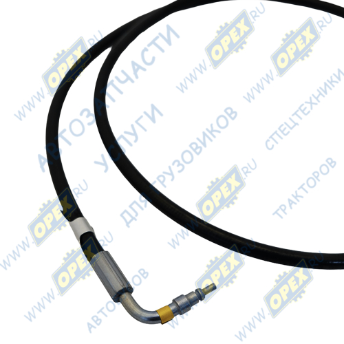 031.128 Шланг С/И 1/8" L=1270 без након./без након. (в компл-те гайки М12х1,5 К=12 штуцера М12х1 К=11) фитинги 90гр подъема кабины VOLVO FH/FM 2005- VOLVO FH Sampa1