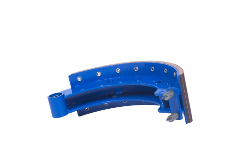 16375-3501090 Колодка тормоз.(12/ам) двухреберная АККОР