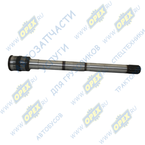 74-1721113 Вал КПП(реверс-редуктора) МТЗ-82 L=490 шлиц 12/28; голый БЗТДИА2