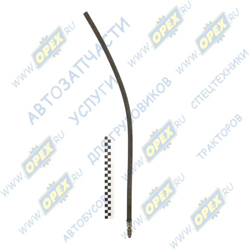 40ПЮ-1023100-01 Шланг МБС ф14 L=740 Ш=М14+К14 масляного радиатора Газель,Соболь Бизнес,ГАЗ-53 (дв.ЗМЗ-40522,УМЗ-4216) ГАЗ