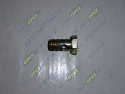 560-1118381 Болт-штуцер С/И М12х28х1,5; Р=15 К=16/17 1отв.глухое ГАЗ