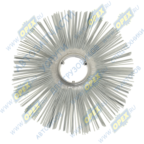 ДЩ120х550-БП Диск щеточный ф120х550 беспроставочный /полипропилен/; 50/50,серо-зеленый Гепард1