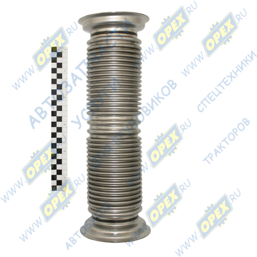 000.4859.370.000 Рукав глушителя (металлорукав) ф80 L=360мм, КАМАЗ-6520 (под хомут-хомут); нержавейка КАМАЗ-УВК