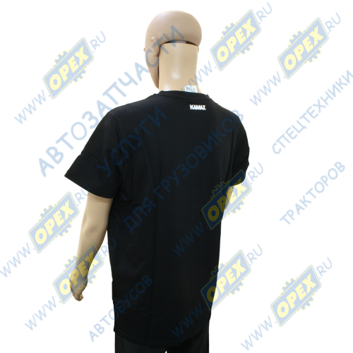 333.04180600 Футболка; FIRST KAMAZ 54901 черная 52р КАМАЗ-УВК3