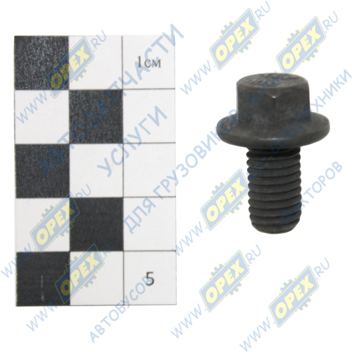 Q184A1018TF2 Болт DIN6921 М10х18х1,5 Р=17 К=13 фланцевый крышки блока цилиндров КАМАЗ-УВК