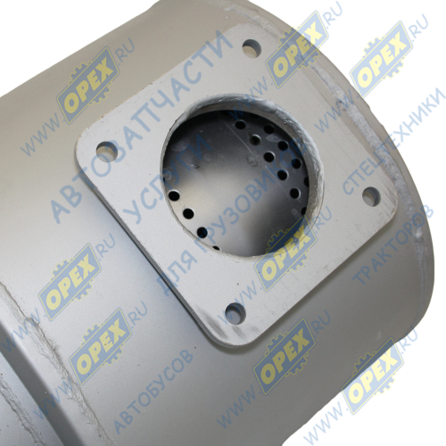 6520-1201010 Глушитель (КАМАЗ-6520) 2 фланца 4отв. КАМАЗ-УВК2