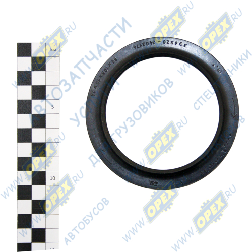 Э6520-2402176 Сальник (манжета) правого вращения 80х105 хвостовика ЗМ КАМАЗ 6520; х2.2 КАМАЗ-УВК1