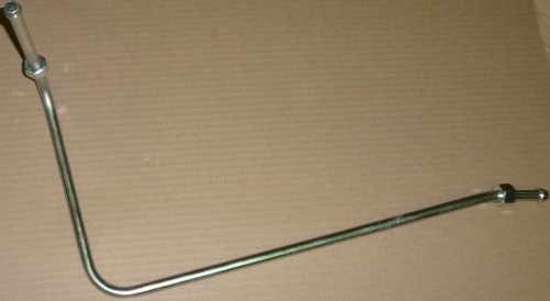 6520-3408054-10 Трубка (сталь) ф12; L=930 Г=М18+К22/Г=М18+К22 высокого давления КАМАЗ