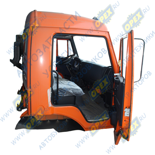 65115-5099510-62 Кабина КАМАЗ-65115 ЕВРО в сборе (без спального места, высокая крыша) КАМАЗ
