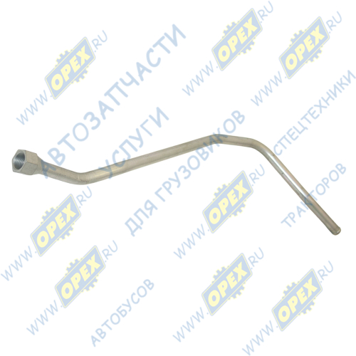 6520-3407116-40 Трубка (сталь) ф18; L=820 Г=М24+К30/под шланг низк. давл. С/И (разн.изгиб) КАМАЗ