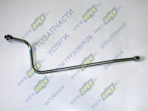6520-3408054-02 Трубка (сталь) ф12; L=670 Г=М18+К22/Г=М18+К22 высокого давления КАМАЗ