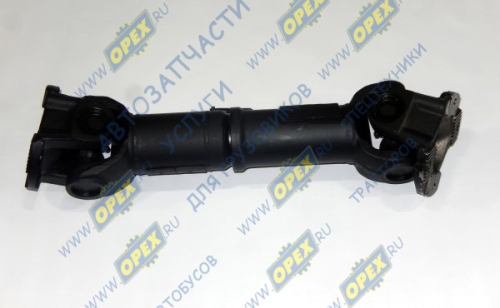 43114-2205011 Вал карданный КамАЗ-43114; (L=699+120 мм., 4 отв., торц. шлиц.) средний мост КАМАЗ