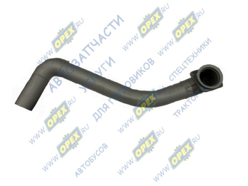 6460-1203013-10 Труба приемная L=1250 ф90 квадратн фл 4отв.ф10 правая в сб. КАМАЗ