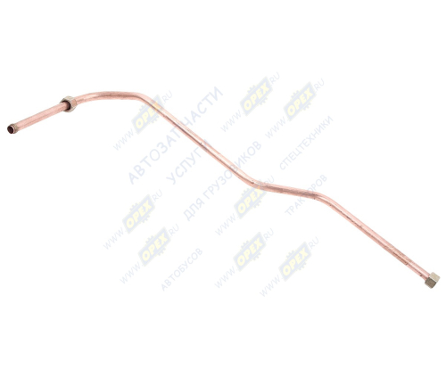 6520-3506196 Трубка (медь) ф16; L=1680 Г=М22+К27/Г=М22+К27 КАМАЗ