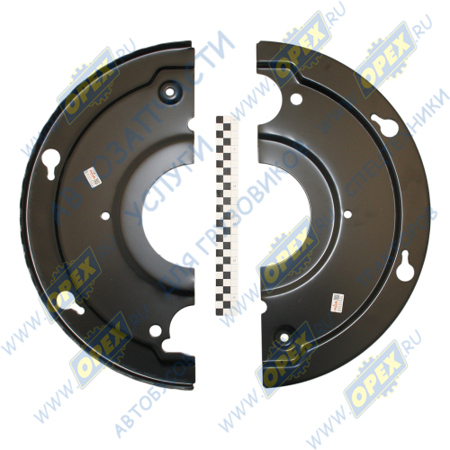 9758-3502150/151-10У Щит МАЗ тормоза полуприцепа правый/левый (комплект 2 шт.) МАЗ